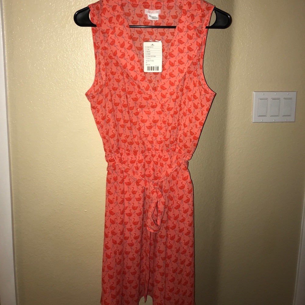Flamingo dress